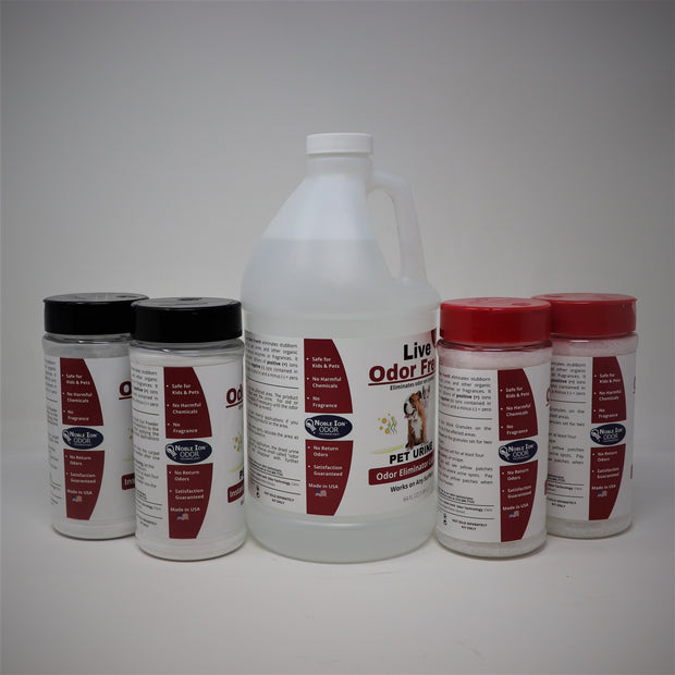 Live Odor Free!® 5x5 Pet Urine Area Kit