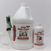 Live Odor Free!® Carpet Machine Kit - Gallon