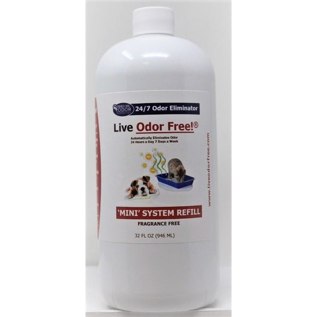 Live Odor Free!®24/7 Mini Odor Eliminator System Kit