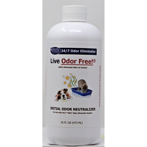 Live Odor Free!®24/7 Mini Odor Eliminator System Kit