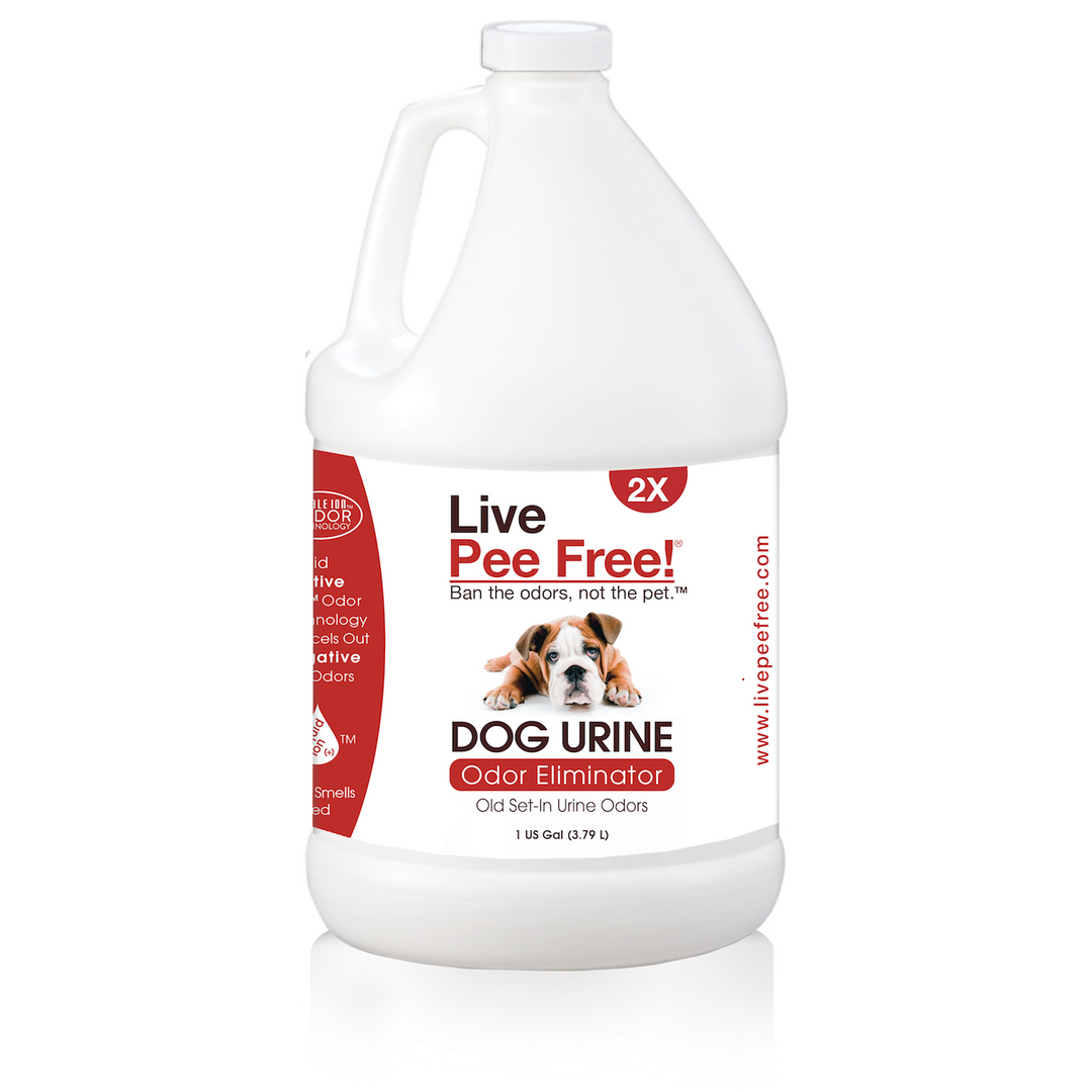 Live Odor Free Dog Urine 2X Gallon