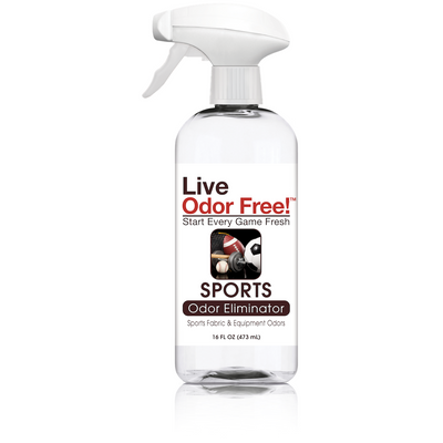 Live Odor Free!® Sports Equipment