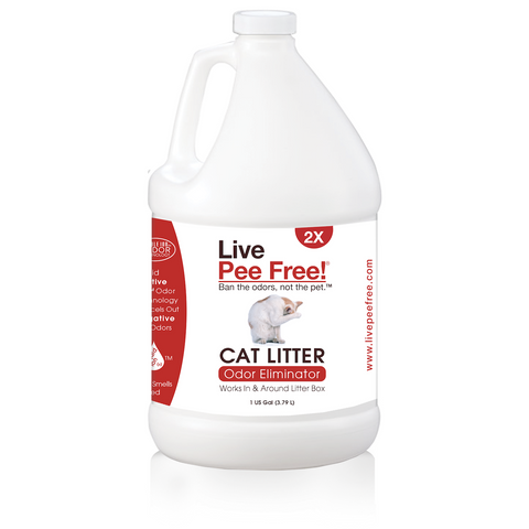 Live Odor Free Cat Litter 2X Gallon