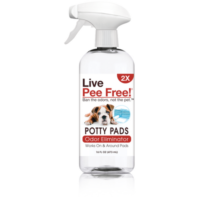 Live Odor Free!® Potty Pads 2X