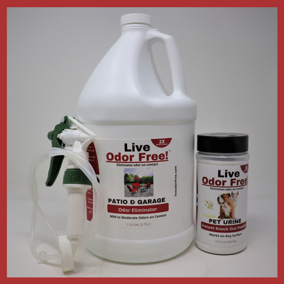 Live Odor Free!® Patio and Garage - KIT