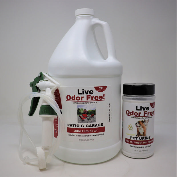 Live Odor Free!® Patio and Garage - KIT