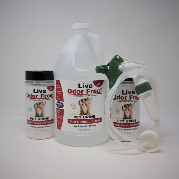 Live Odor Free!® Wood Flooring Kit